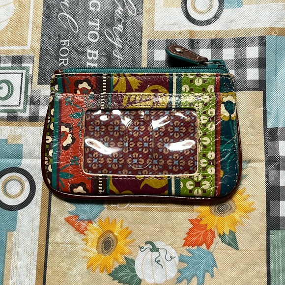 Vintage Fossil Zip Coin Wallet - Picture 2 of 4